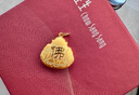 周生生足金大肚彌勒佛吊墜笑口常開(kāi)金佛掛墜不含鏈73536P計價(jià)5.6克 曬單實(shí)拍圖