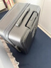 地平線(xiàn)8號（LEVEL8）側開(kāi)口行李箱超大容量靜音可擴展20寸登機箱翻蓋拉桿箱女PC旅行箱 槍灰色【可擴容30%+YKK防爆拉鏈+干濕分離】TPE剎車(chē)輪 20寸【終身免費質(zhì)保+收藏送箱套】 曬單實(shí)拍圖