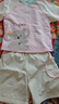 巴拉巴拉寶寶短袖套裝男童夏裝女童洋氣兩件套2025時(shí)尚清新萌208225119201 曬單實(shí)拍圖