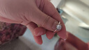 DRAGBOLL鉆戒真鉆莫桑鉆雪花扭臂結婚求婚戒指紀念日送女友生日禮物 閉口8-20號（下單聯(lián)系客服碼數(shù)） 2克拉鉆石 曬單實拍圖