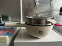 九陽(yáng)（Joyoung）電炒鍋電煮鍋精準控溫家用多功能電熱鍋1600W大火力蒸煮一體多用途鍋【蒸籠款】GC40S 曬單實(shí)拍圖