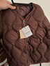 2025新款兒童羽絨絲內膽輕薄男女童寶寶童裝羽絲服內膽校服內搭冬 巧克力色 110 建議身高90-100cm 曬單實(shí)拍圖