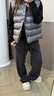 浪莎休閑運動(dòng)褲女2025秋季新款寬松小個(gè)子顯瘦顯高闊腿褲女美式衛褲 曬單實(shí)拍圖