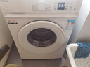 東芝（TOSHIBA）小白桃超薄滾筒洗衣機 全自動(dòng) 7公斤嵌入式洗衣機 BLDC變頻電機 小型家用 除螨 7kg  低噪DG-7T11B DG-7T11B 曬單實(shí)拍圖