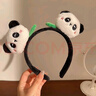 蕊?？蓯?ài)熊貓發(fā)箍旅游拍照卡通公仔頭飾表演搞怪發(fā)箍洗臉發(fā)飾生日禮物 熊貓發(fā)箍【1個(gè)裝】 曬單實(shí)拍圖
