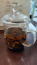 雅集 玻璃杯 耐熱會(huì )議杯 加厚透明辦公水杯 帶蓋泡茶杯 曬單實(shí)拍圖