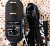 金陵聲寶 9V0.6A充電器無(wú)線(xiàn)路由器監控攝像頭TP-LINK騰達水星fast迅捷交換機頂盒電源適配器線(xiàn)5525接口黑色 曬單實(shí)拍圖