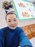 錦裳淑秋冬針織連衣裙女中長(cháng)款過(guò)膝毛衣半高領(lǐng)秋冬打底連衣裙Z27 藍色 XL 曬單實(shí)拍圖