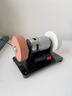 博世（BOSCH）博世小型砂輪機家用電動(dòng)磨刀機臺式微型多功能打磨除銹打孔拋光電 雙砂輪機夾頭鉆頭可打孔 曬單實(shí)拍圖