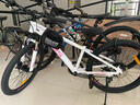 喜德盛（xds）山地自行車(chē)小王子變速車(chē)7速青少年學(xué)生成人通勤運動(dòng)騎行單車(chē)公路 白粉色 輪徑24吋 曬單實(shí)拍圖