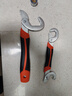 綠林（GREENER）扳手套裝工具家用兩件套管鉗萬(wàn)能活動(dòng)扳手活口開(kāi)口多功能衛浴神器 曬單實(shí)拍圖