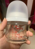 貝親【新生兒第一個(gè)奶瓶】玻璃奶瓶寬口徑奶瓶80ml SS號奶嘴 0月+ 曬單實(shí)拍圖