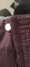 皮爾卡丹（pierre cardin）泡芙龜背感羽絨服外套2025冬季新款白鴨絨連帽百搭小個(gè)子短款上衣 紫色 L 130-150斤 曬單實(shí)拍圖