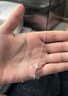 APM Monacobaby雙流星六芒星銀項鏈情侶頸鏈禮物送女友 曬單實拍圖