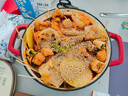 Dondoks德國鑄鐵琺瑯鍋家用煲湯鍋多功新升級(jí)高光蒸煮鍋燃?xì)庠铍姶艩t通用 24cm火熱紅【新婚送禮】 24cm 3.8L 曬單實(shí)拍圖
