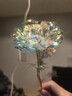 七彩炫光玫瑰花星空彩金浪漫情人節七夕送老婆女友生日禮物金箔 彩金玫瑰花【75%以上選擇】 【送它一朵永不凋零的愛(ài)意玫瑰】 曬單實(shí)拍圖