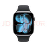 Apple/蘋果 Watch S11 智能手表GPS款46毫米深空灰色鋁金屬表殼黑色運(yùn)動型表帶S/M MEVN4CH/B 曬單實(shí)拍圖