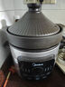 美的（Midea）快燉電燉鍋電砂鍋 陶瓷全自動(dòng)450W雙環(huán)火智能燉湯盅煲湯紫砂鍋煮粥7L電熱鍋一體多功能鍋 DGE65J56 曬單實(shí)拍圖