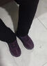 足力健大師老人鞋女冬季加厚軟底棉鞋防滑奶奶保暖鞋中老年媽媽老太太鞋冬鞋 5516紫色(女 送襪子 40 曬單實(shí)拍圖