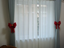 駱易家結婚窗簾裝飾婚房布置蝴蝶結綁帶套裝男方臥室婚慶用品大全 非你莫屬-蝴蝶結窗簾裝飾(1對裝) 無(wú)規格 曬單實(shí)拍圖
