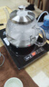 益茶福全自動(dòng)上水電熱水壺茶臺燒水壺抽水燒水一體機玻璃底部上水單壺茶幾保溫泡茶壺開(kāi)水壺煲水壺 1L 玻璃套裝黑色 曬單實(shí)拍圖