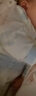 優(yōu)奇新生嬰兒分體套裝純棉寶寶秋衣秋褲初生兒兩件套滿月服嬰兒睡衣 曬單實(shí)拍圖