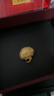 周生生黃金吊墜 足金長(cháng)命鎖寶寶周歲禮物不含項鏈09300P 計價(jià) 3.35克 曬單實(shí)拍圖