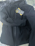 龍牙【龍牙 × 中國火箭】二代風(fēng)神棉服外套運動(dòng)戶(hù)外保暖加厚棉服男 極夜黑 L 180/100A(157-170斤） 曬單實(shí)拍圖