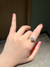 ICESTRELLA進(jìn)口莫桑石鉆戒女愛心款心形戒指一克拉求婚結(jié)婚訂婚送女友 1克拉莫桑石閉口 9碼 曬單實(shí)拍圖
