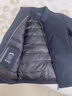 花花公子可拆卸內膽鵝絨羽絨服男休閑行政中老年爸爸裝保暖品牌外套 藏藍【拉鏈門(mén)襟可拆卸內膽】 L (175)【110-130斤】 曬單實(shí)拍圖