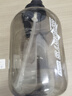 Jidaocook大容量水壺男士運動(dòng)水杯夏季健身噸桶噸杯防摔戶(hù)外便攜雙飲吸管杯 經(jīng)典黑【大容量雙飲】 2800ml 1個(gè) 食品級PC材質(zhì) 曬單實(shí)拍圖