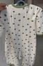 貝瑞加（Babyprints）嬰兒連體衣2件裝寶寶夏季長(cháng)袖爬服純棉哈衣柔軟家居內衣 綠80 曬單實(shí)拍圖