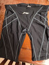 李寧（LI-NING）泳衣男專(zhuān)業(yè)速干游泳褲男士泳衣套裝25-69 短袖套裝黑色 XXL 曬單實(shí)拍圖