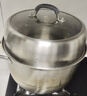 美廚（maxcook）316L不銹鋼蒸鍋二層32cm家用復底蒸煮湯鍋燃氣灶電磁爐通用MCZ992 曬單實(shí)拍圖