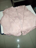 SUSTYLE國際奢侈品牌棒球服開(kāi)衫短外套新款插肩袖暗紋提花夾克寬松版外套 深皮粉 M 曬單實(shí)拍圖