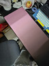 鼠標墊800*300*2MM超大高級感漸變鼠標墊極簡(jiǎn)風(fēng)莫蘭迪電競辦公鍵盤(pán)桌墊子 漸變粉黑【800*300*2】 曬單實(shí)拍圖