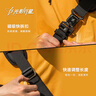 光影行星（GYXX）阿波羅2斜挎包男士通勤便攜單肩背包大容量郵差電腦包 霜月白/中號 適合14寸電腦 曬單實(shí)拍圖