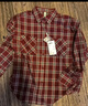 森馬（Semir）[商場(chǎng)同款]長(cháng)袖襯衫女中長(cháng)款oversize春2025格紋上衣101125105007 曬單實(shí)拍圖