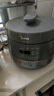 美的（Midea）【國家補貼】0涂層精鋼厚釜電壓力鍋5L雙膽全自動(dòng)智能預約家用煲湯煮飯電飯煲C5856G高壓鍋4-6人 曬單實(shí)拍圖