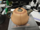 藏壺天下宜興名家純手工原礦紫砂壺小容量中式茶具一人用泡茶壺 南瓜壺 270ml 曬單實(shí)拍圖