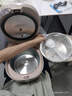 美的（Midea）低糖電飯煲 4L無(wú)涂層電飯鍋家用智能米湯分離瀝米飯煲316L不銹鋼3-8人多功能微壓蒸飯鍋MB-4E62LS 曬單實(shí)拍圖