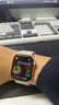 Apple/蘋(píng)果 Watch Series 10 智能手表GPS款42毫米玫瑰金色鋁金屬表殼梅子色回環(huán)式運動(dòng)表帶MX1X3CH/B 曬單實(shí)拍圖