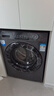 海爾（Haier）滾筒洗衣機8公斤 家用全自動 超薄平嵌 小型不占地 雙噴淋除菌螨 一級能效 政府補貼XQG80-L507S 曬單實拍圖