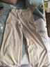 百圖betu女裝2025夏季新款休閑褲假日工裝褲可調節褲腳褲子女2505X02 杏色 S 曬單實(shí)拍圖