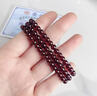 柯羅奧蒂 KORATTE石榴石手鏈三圈女多圈水晶酒紅瑪瑙手串本命年禮物 吊墜款三圈 6mm 曬單實(shí)拍圖