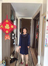 啄木鳥小個(gè)子?jì)寢尨呵锟钸B衣裙40歲50中年女春裝打底裙子春款新款洋氣質(zhì) 藏青色 2XL 105-120斤 曬單實(shí)拍圖