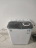 小鴨牌洗衣機半自動(dòng)雙桶雙缸家用大容量小型租房宿舍波輪脫水甩干兩用雙杠省電老式強動(dòng)力易操作以舊換新 8.5公斤【洗5.5+脫3.0｜強勁電機全國聯(lián)?！?曬單實(shí)拍圖
