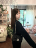 CinvaiKrose通勤包包女包2025年新款斜挎包女士單肩菱格鏈條包生日禮物送女友 黑色【小號】生日禮物可代寫(xiě)賀卡 曬單實(shí)拍圖