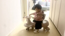 貝易（BEIE）典藏扭扭車(chē) 1-6歲寶寶搖搖車(chē)大人可坐寶寶禮物聲光音樂(lè )款  貝母粉 曬單實(shí)拍圖