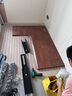木藝生轉角雙電機電動(dòng)升降電腦桌家用辦公雙人L型桌子工作臺拐角書(shū)桌 雙電3節插排左拐角3cm實(shí)木胡桃色 1.6*1.1M(升級加強版收納橫梁) 曬單實(shí)拍圖